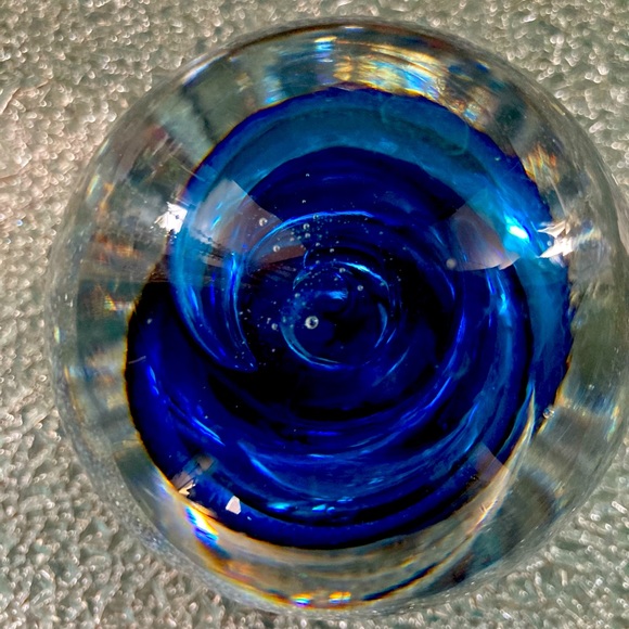 Decor - Blue ball - Picture 2 of 5